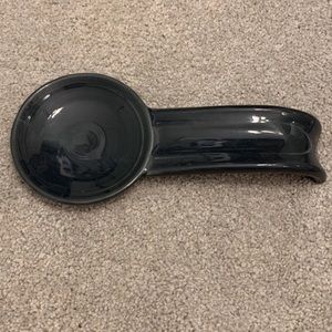 Fiestaware spoon rest in slate